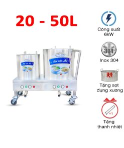 Nồi nấu phở đôi dùng điện 20-50L