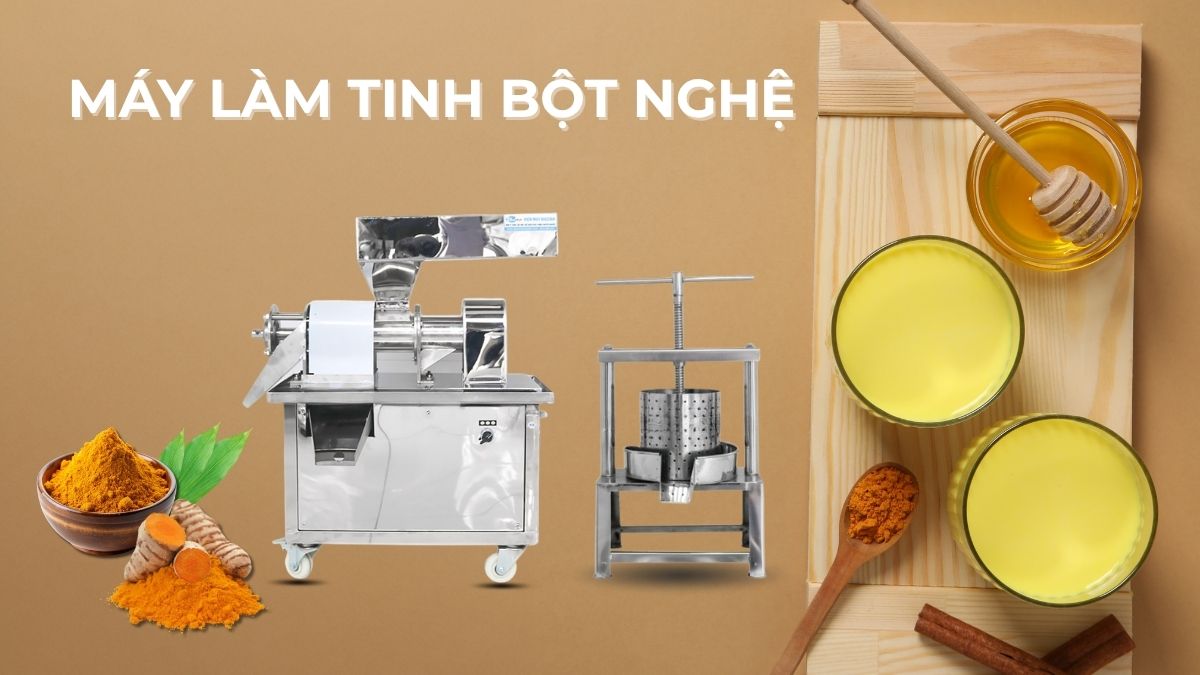 máy làm tinh bột nghệ