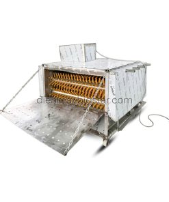 Máy vặt lông gà vịt liên hoàn 5 trục nằm ngang